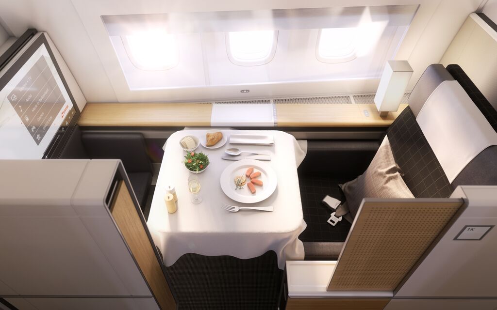 SWISS AIR FIRST CLASS