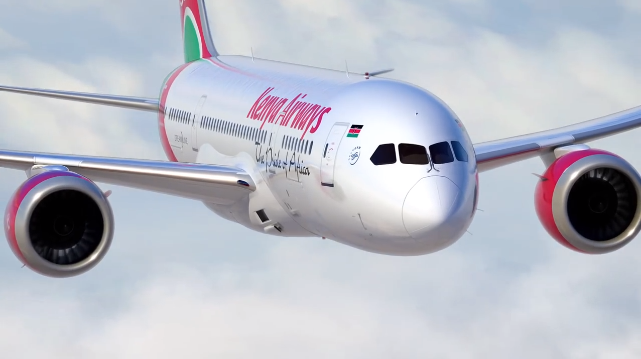 kenya airways 787 肯亞航空787