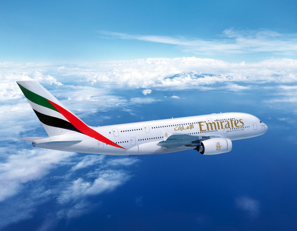 Emirates air bus A380