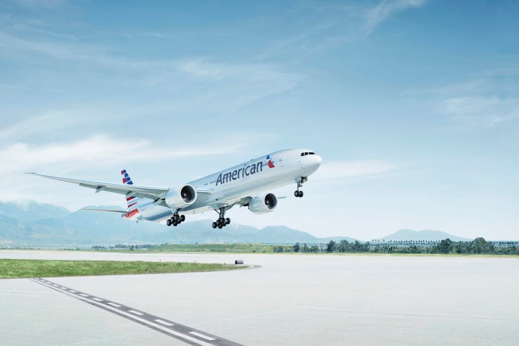 美國航空American Airlines將開通至香港至洛杉磯每日直達航班 BOEING 777 300 ER