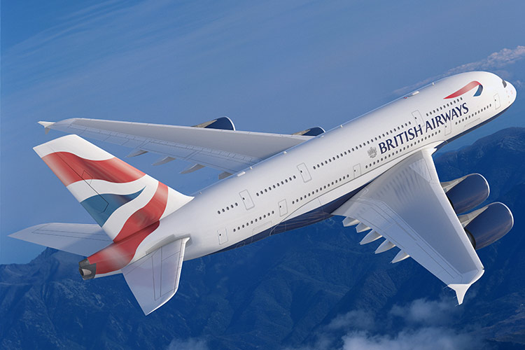 英航A380