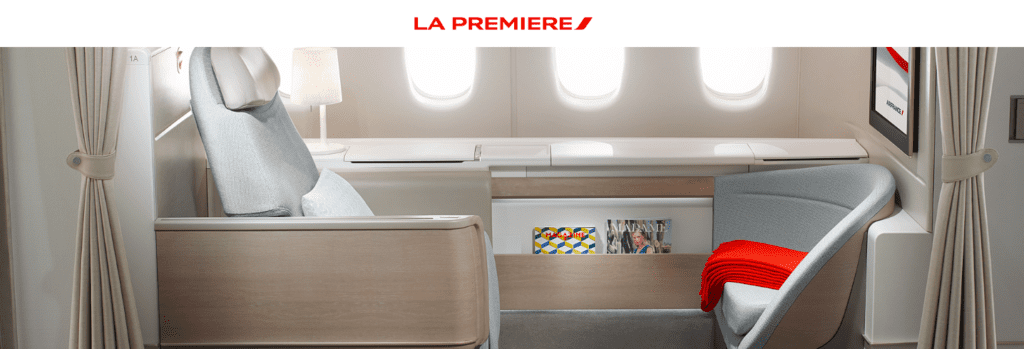 法航AIR FRANCE為LA PREMIÈRE頭等艙乘客推出新款質感睡服