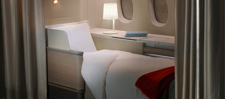 法航AIR FRANCE為LA PREMIÈRE頭等艙乘客推出新款質感睡服