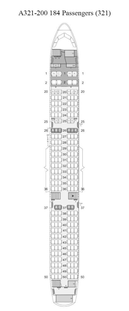 a321-200 184 passengers(321)