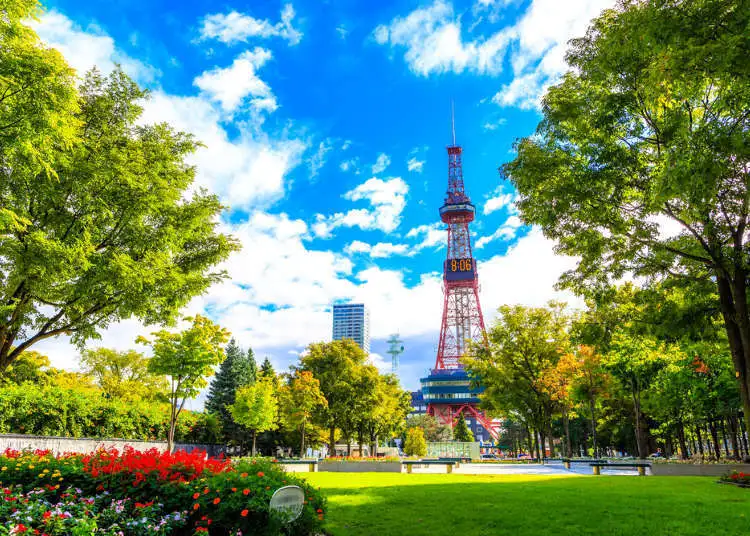 大通公園＆札幌電視塔